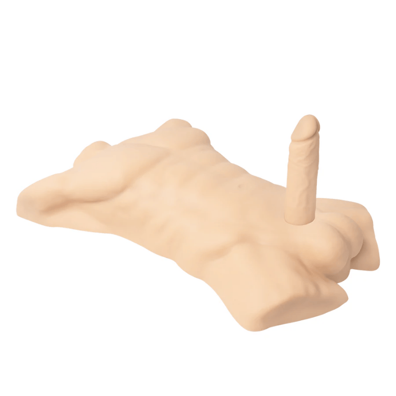 Torso de Dildo Intercambiable